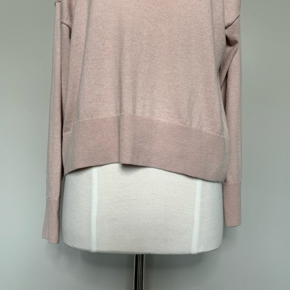 Sanctuary Mock Neck Button Detail Sweater in Apricot, Small - Picture 3 of 12